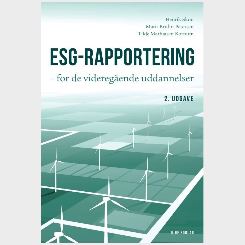 Esg-rapportering - Henrik Skou - Bog