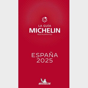 Espana 2025, Michelin Restaurants - English book