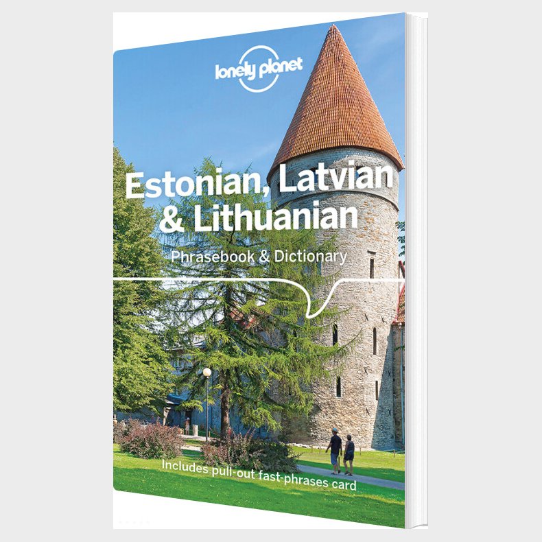 Estonian, Latvian & Lithuanian Phrasebook & Dictionary - Lonely Planet  - English book