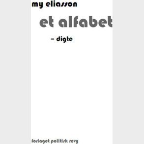 Et Alfabet - My Eliasson - Bog