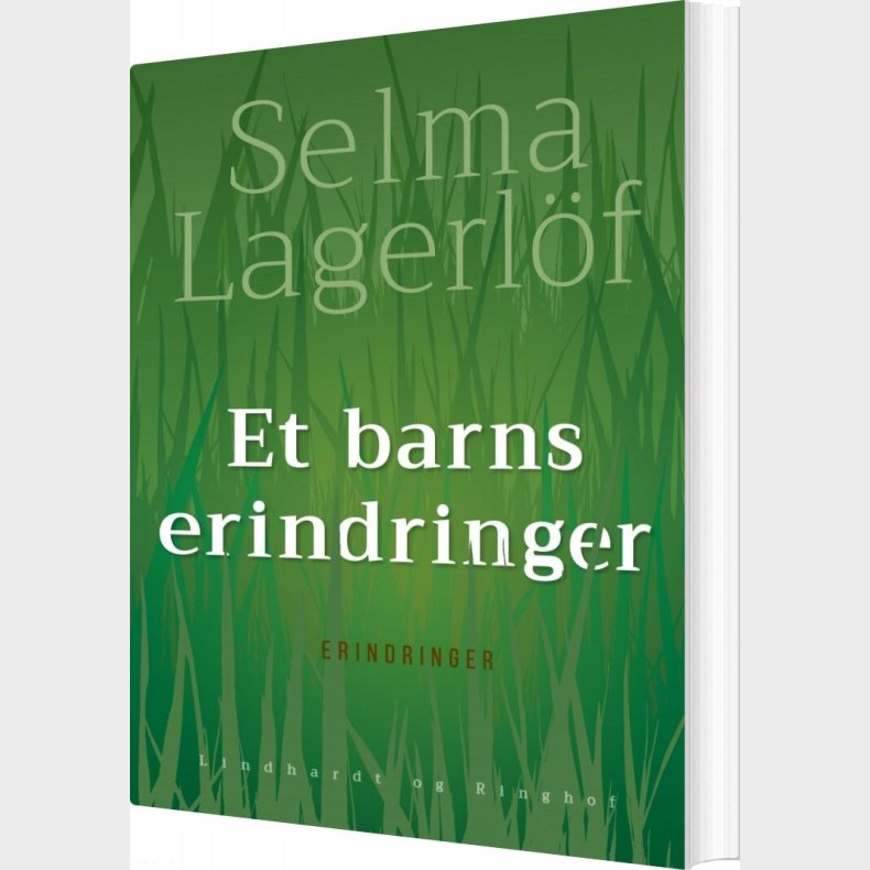 Et Barns Erindringer - Selma Lagerl�f - Bog