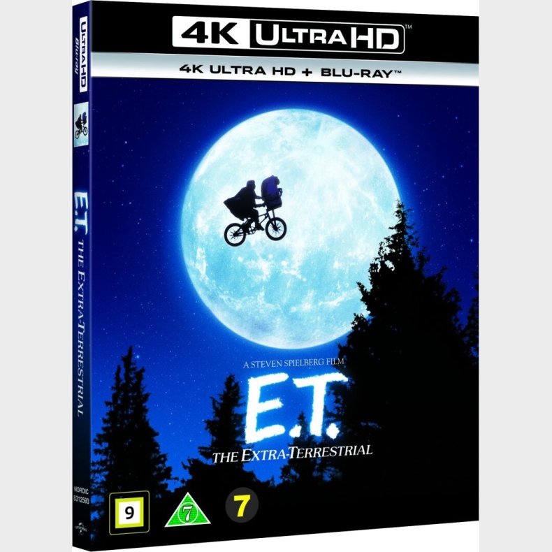 E.t. Film - The Extra-terrestrial - 4K Blu-Ray