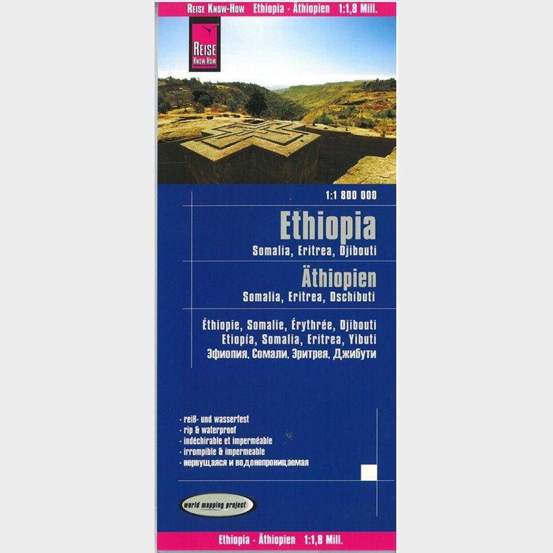 Ethiopia, Somalia, Eritrea, Djibouti - Reise Know-how - English book