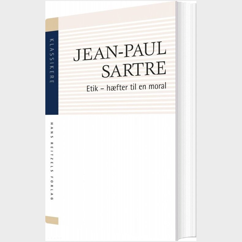 Etik: H�fter Til En Moral - Jean-paul Sartre - Bog