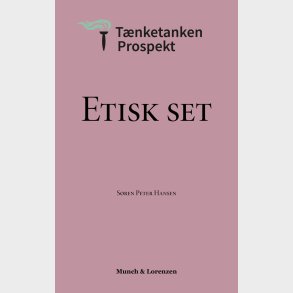 Etisk Set - Sren Peter Hansen - Bog