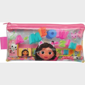 Gabbys Dukkehus - Penalhus Med Indhold - Gennemsigtig