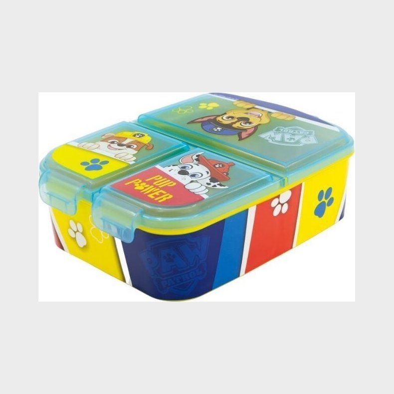 Paw Patrol - Madkasse - 3 Rum - Multifarvet