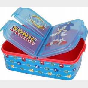 Sonic The Hedgehog - Madkasse - 3 Rum - Bl� R�d