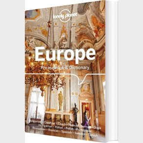 Europe Phrasebook & Dictionary - Lonely Planet  - English book