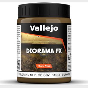 Vallejo - European Thick Mud Acrylic 200 Ml - 26807