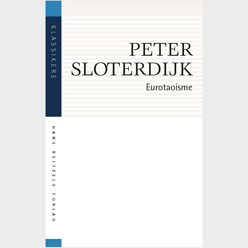 Eurotaoisme - Peter Sloterdijk - Bog