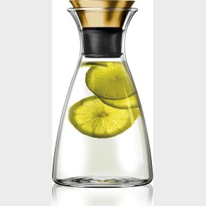 Eva Solo - Vandkaraffel Med Lg - Drypfri - Messing - 1 L