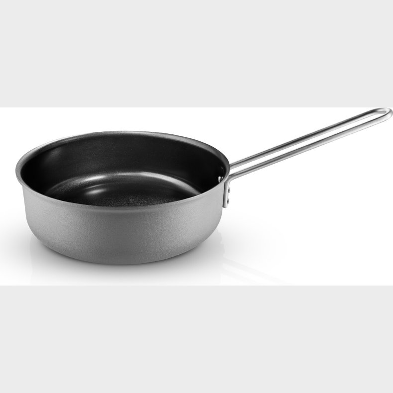 Eva Trio - Grey Line Sauterpande -  24 Cm - Keramisk Belgning - Gr