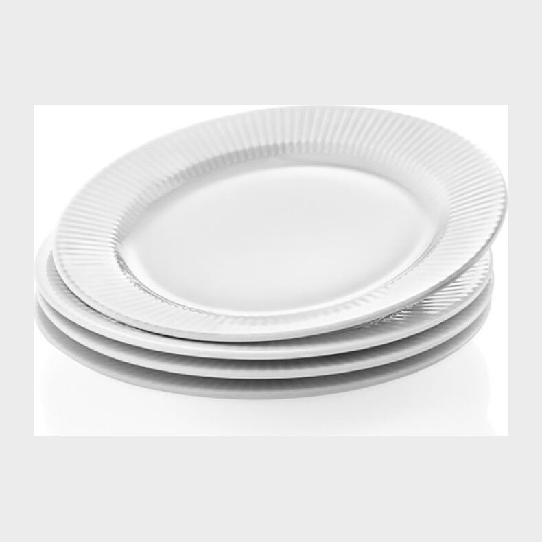 Eva Trio - Legio Nova Frokosttallerken -  22 Cm - Hvid - 4 Stk