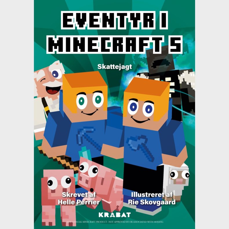 Eventyr I Minecraft 5 - Skattejagt - Helle Perrier - Bog