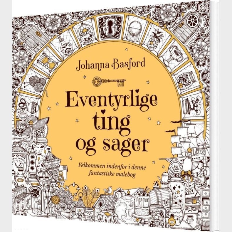 Eventyrlige Ting Og Sager - Johanna Basford - Bog