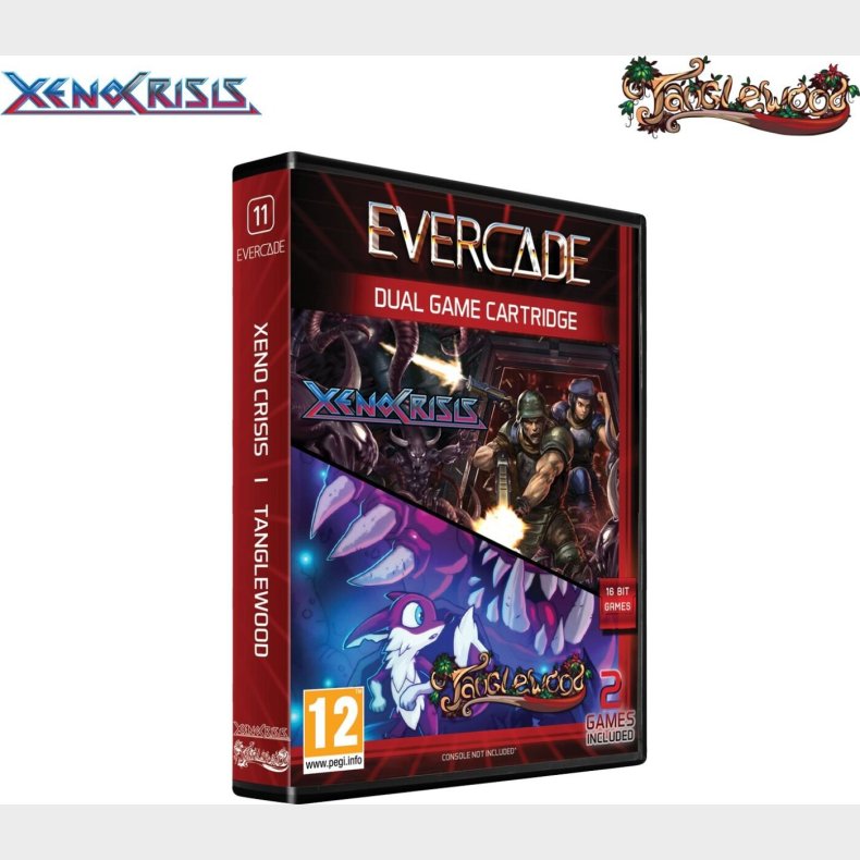 Evercade Xeno Crisis/tanglewood Dual Game Cartridge - BLAZE TAB Plus