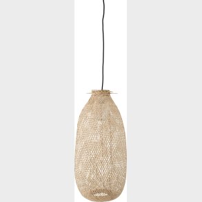 Bloomingville - Evert Pendel Flet Lampe - Natur - Bambus
