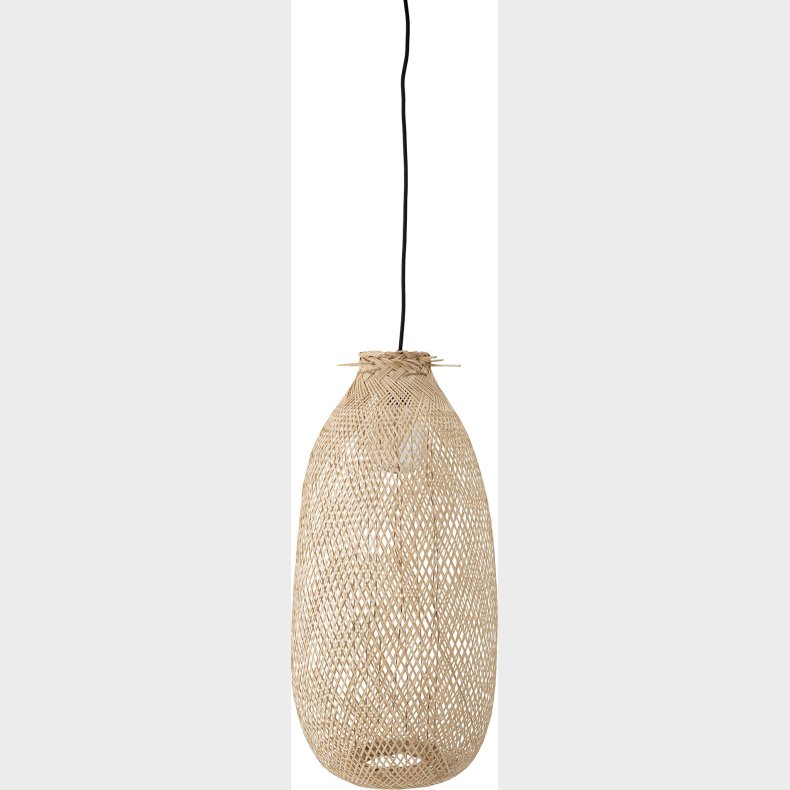 Bloomingville - Evert Pendel Flet Lampe - Natur - Bambus