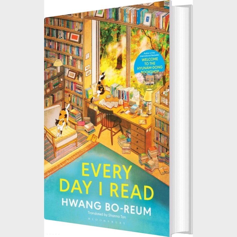 Every Day I Read - Hwang Bo-reum - English Book