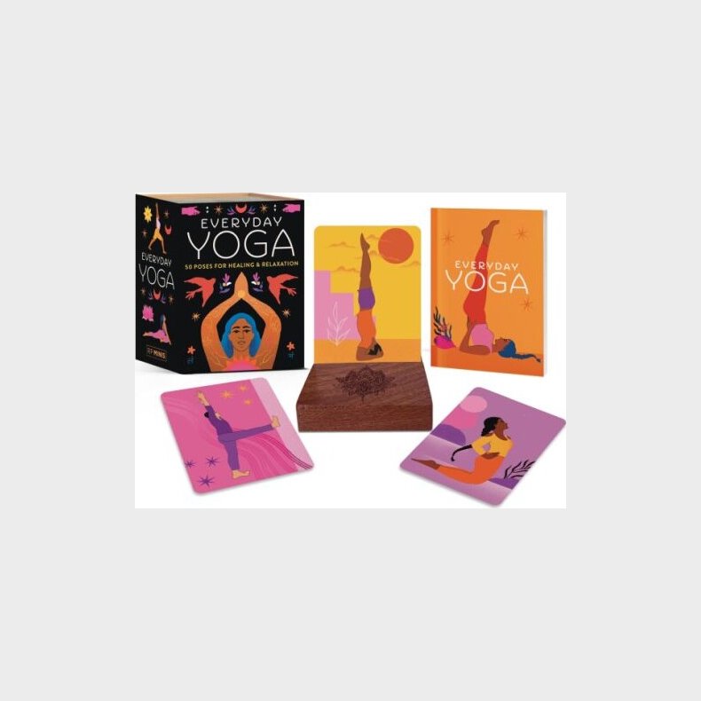 Everyday Yoga: 50 Poses For Healing & Relaxation - English book