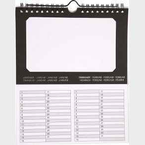 Evighedskalender - Str. 19x23 Cm - 180 G - 5 Stk.