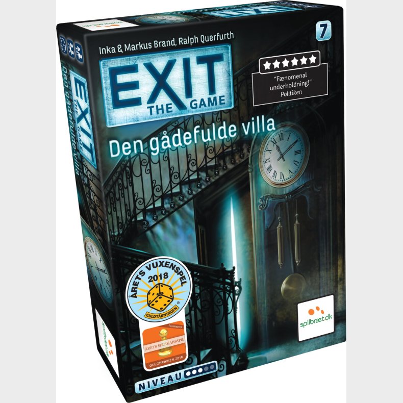 Exit The Game 7 - Den G�defulde Villa - Dansk - Sv�rhedsgrad 3