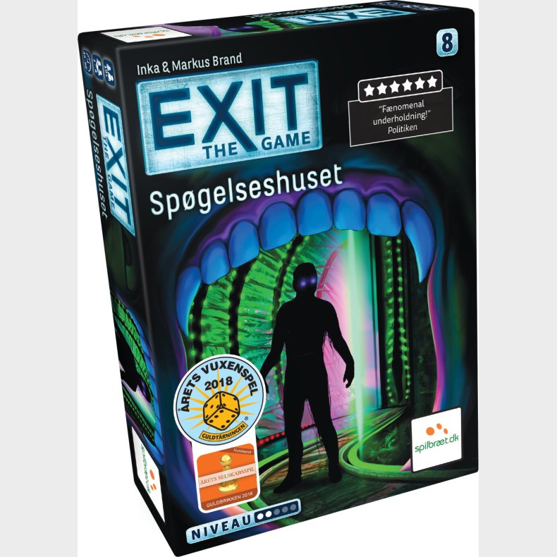 Exit The Game 8 - Sp�gelseshuset - Dansk - Sv�rhedsgrad 2