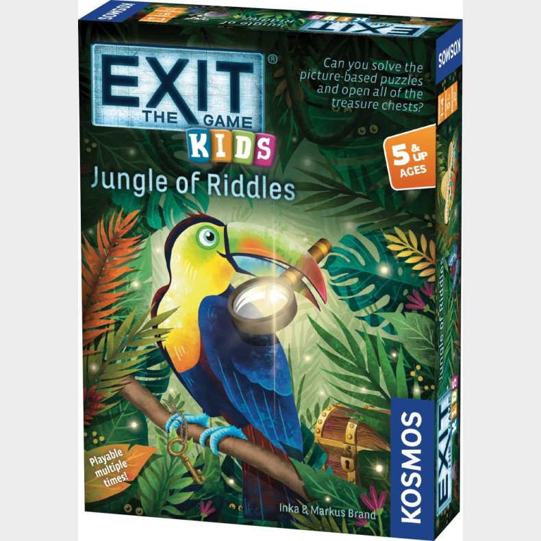 Exit The Game Kids - Jungle Of Riddles - Engelsk