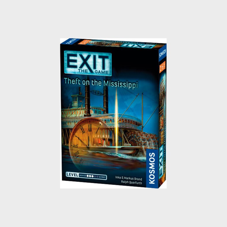 Exit - Theft On The Mississippi - Escape Room Brtspil