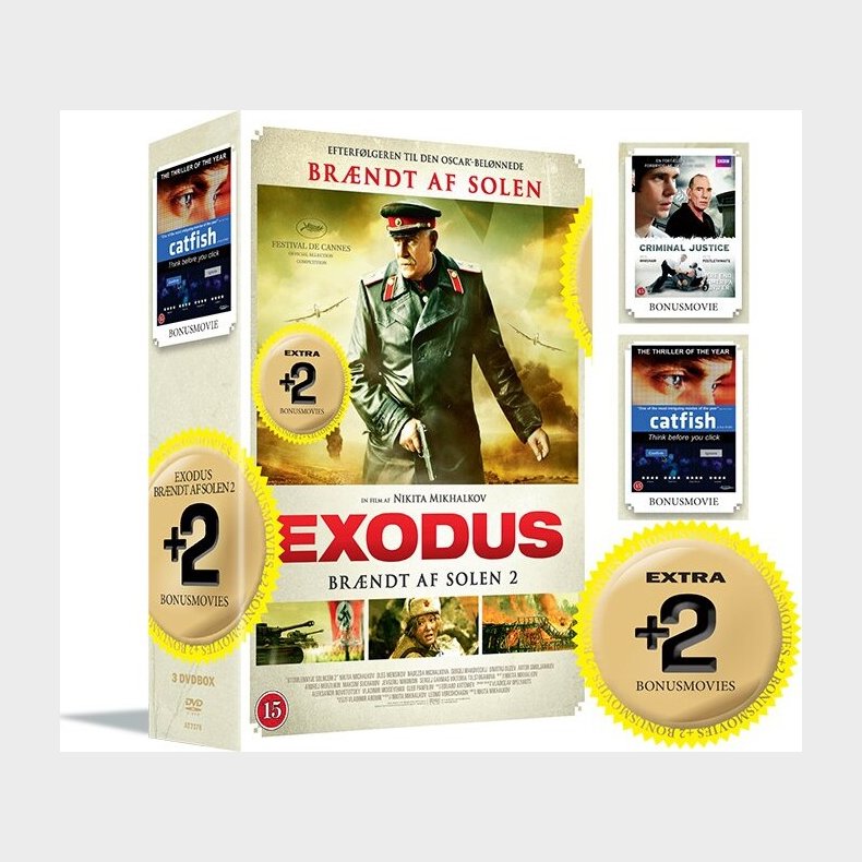 Brndt Af Solen 2 // Criminal Justice // Catfish - DVD - Film