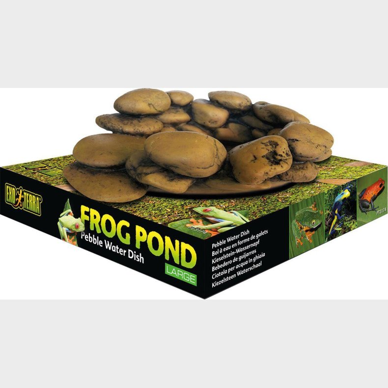 Exoterra - Frog Pond Water Bowl - Large - 17x13.5x6 Cm