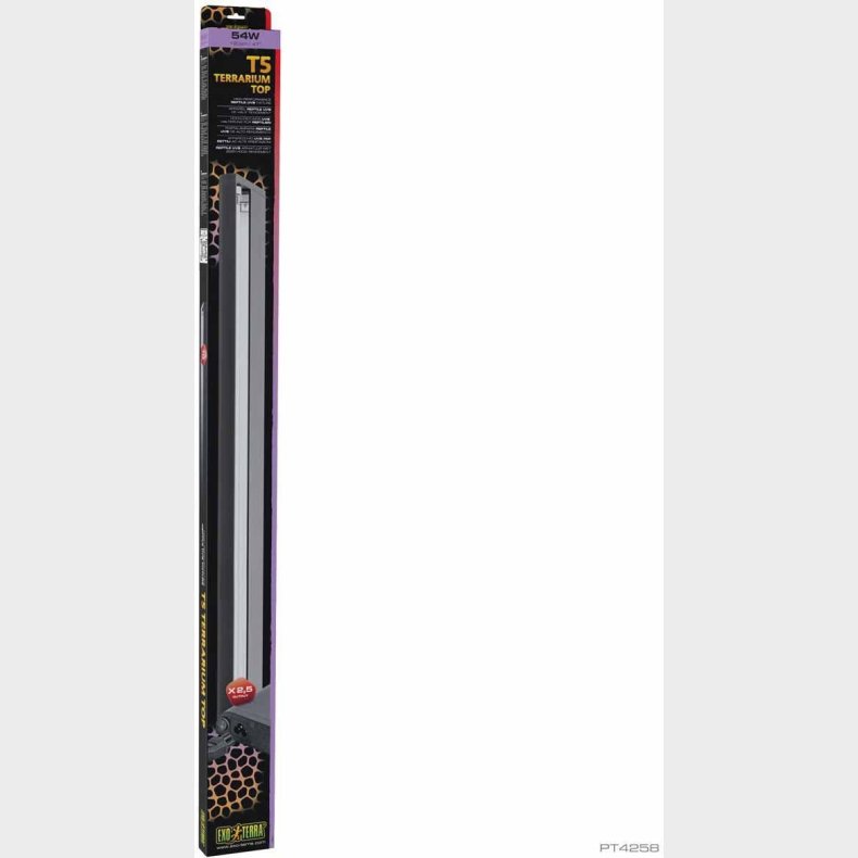 Exoterra - T5 Terrarium Top 54watt Reptile Uvb Fixture - 120cm / 47
