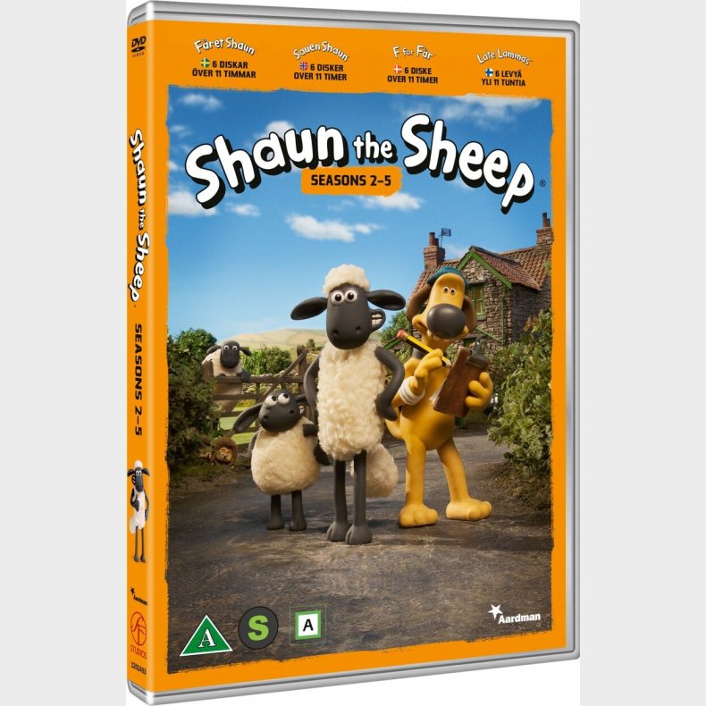 F For Fr - Sson 2-5 / Shaun The Sheep - Sson 2-5 - DVD - Film