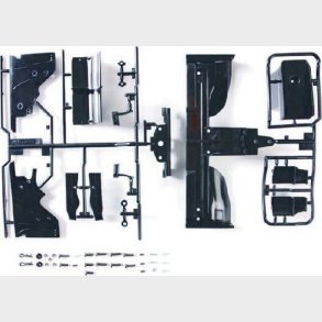 F104 2012 Wing Set Black - 51525 - Tamiya