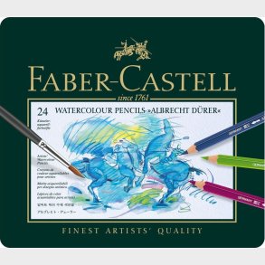 Faber-castell - Akvarel Farveblyanter - Albrecht Drer - 24 Stk.