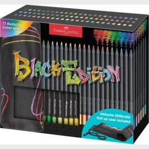 Faber-castell - Black Edition Farveblyanter I Rulleetui