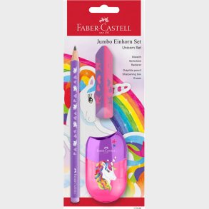 Faber-castell - Blyantst Enhjrning Jumbo Gp + Tilbehr