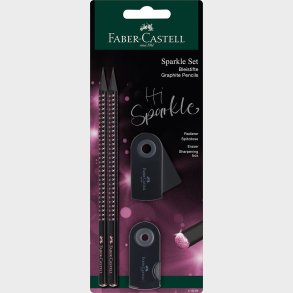 Faber-castell - Blyantst Sparkle Midnight Rose Bc
