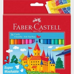 Faber-castell - Castle Felt Tip Pens - Tusser St - 36 Stk.
