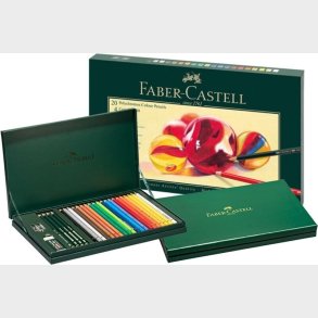 Faber-castell -  Polychromos Farveblyanter Med Tilbehr - 20 Stk