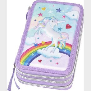 Faber-castell - Penalhus Med Indhold -  Pencil Case Unicorn (573040)