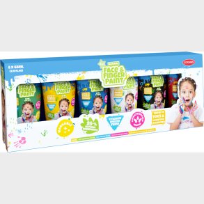 Face Painttoos - 65ml Tubes 6-pack