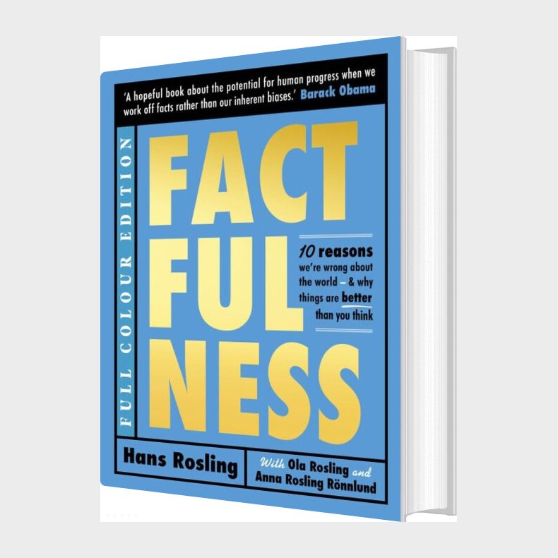 Factfulness - Illustrated Edition - Hans Rosling - English Book