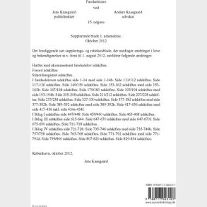 F�rdselsl�re 15. Udgave 1. Supp - Jens Kaasgaard - Bog