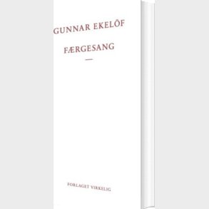 F�rgesang - Gunnar Ekel�f - Bog