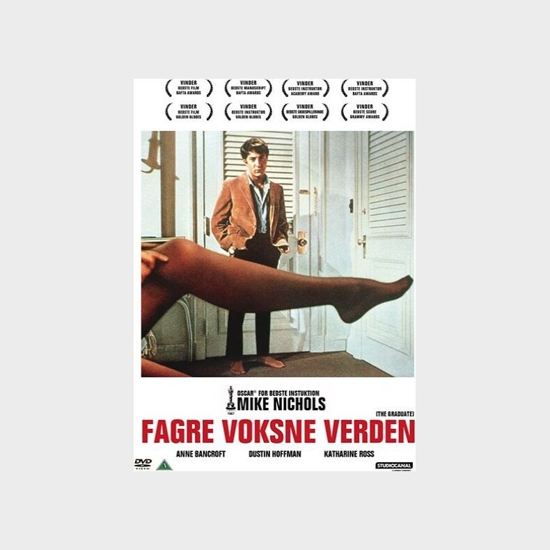 The Graduate / Fagre Voksne Verden - DVD - Film
