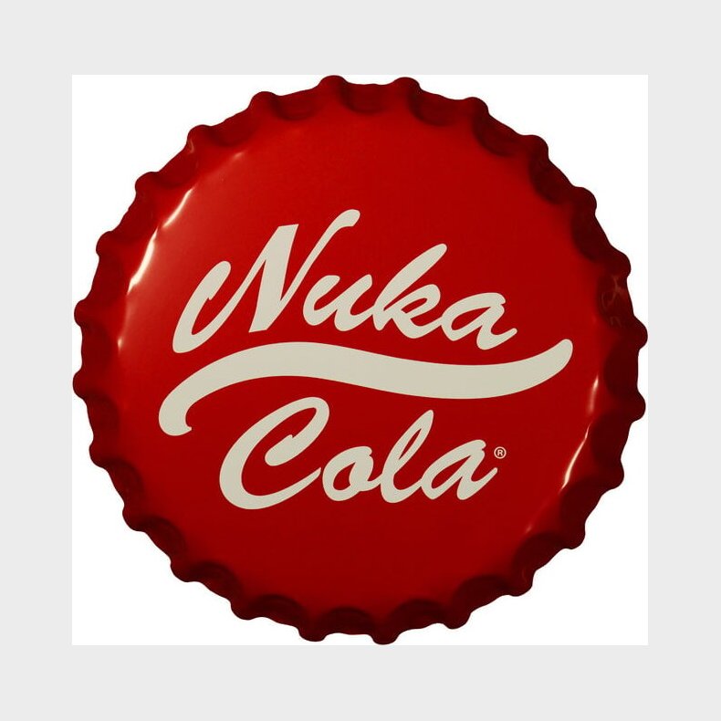 Fallout Nuka-cola Bottle Cap Tin Sign
