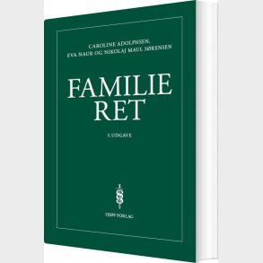 Familieret - Caroline Adolphsen - Bog