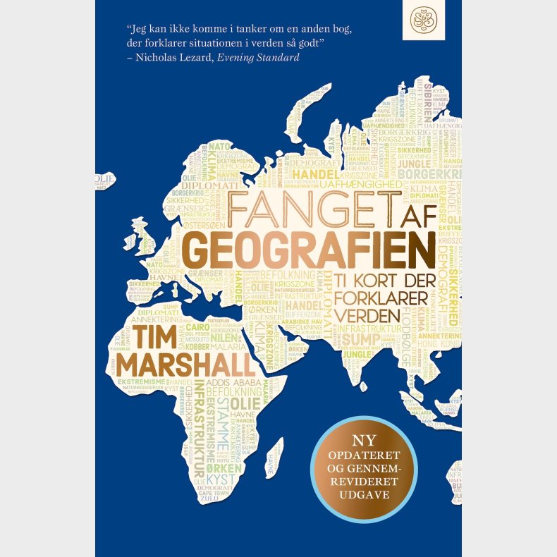 Fanget Af Geografien - Opdateret Udgave - Tim Marshall - Bog